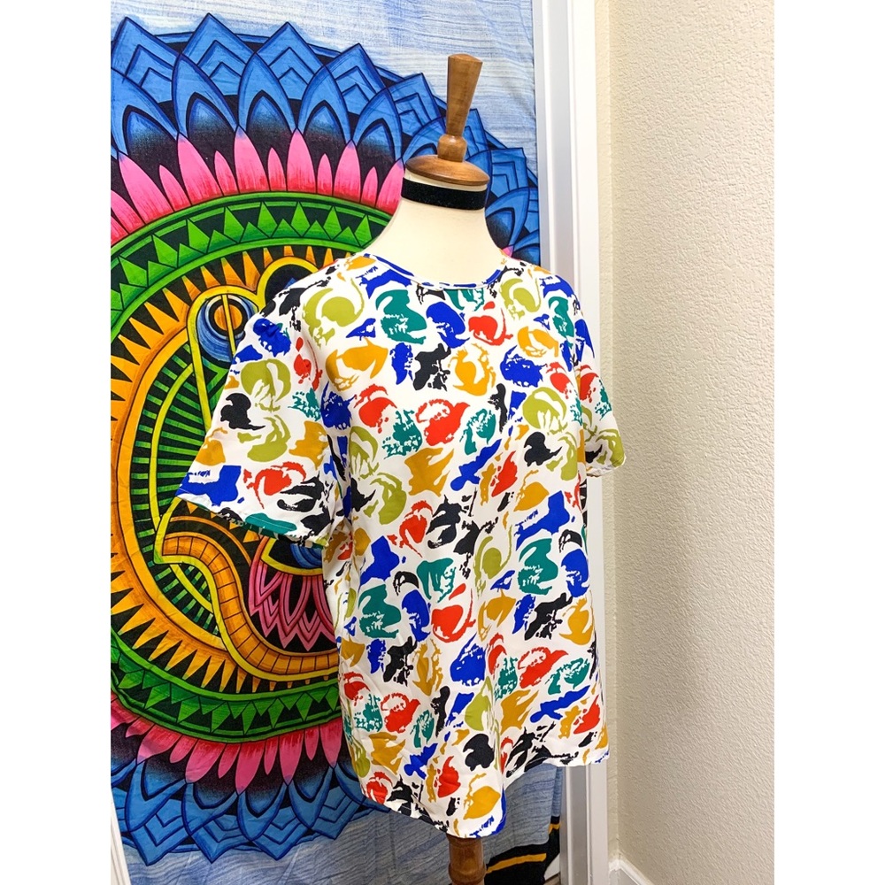 🌈 Stylish Vintage pop art top - Picture 5 of 12
